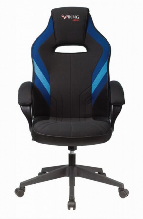 Кресло игровое Бюрократ VIKING 3 AERO BLUE черный/синий в Салехарде - salekhard.ok-mebel.com | фото 2