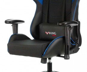 Кресло игровое Бюрократ VIKING 4 AERO BLUE черный/синий в Салехарде - salekhard.ok-mebel.com | фото 5