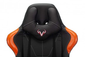 Кресло игровое Бюрократ VIKING 5 AERO ORANGE черный/оранжевый в Салехарде - salekhard.ok-mebel.com | фото 6