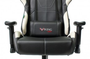 Кресло игровое Бюрократ VIKING 5 AERO WHITE черный/белый в Салехарде - salekhard.ok-mebel.com | фото 7