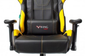 Кресло игровое Бюрократ VIKING 5 AERO YELLOW черный/желтый в Салехарде - salekhard.ok-mebel.com | фото 7