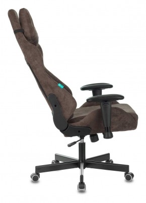 Кресло игровое Бюрократ VIKING KNIGHT LT10 FABRIC коричневый в Салехарде - salekhard.ok-mebel.com | фото 2