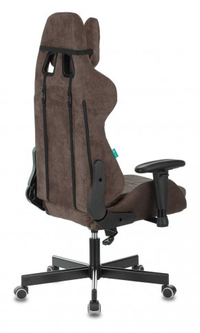 Кресло игровое Бюрократ VIKING KNIGHT LT10 FABRIC коричневый в Салехарде - salekhard.ok-mebel.com | фото 5