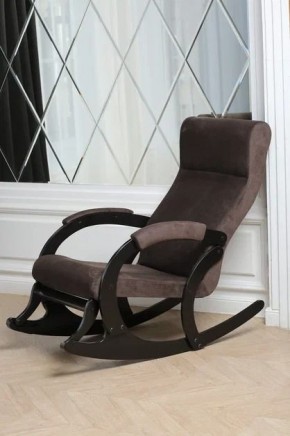 Кресло-качалка МАРСЕЛЬ 33-Т-AC (кофе) в Салехарде - salekhard.ok-mebel.com | фото 4