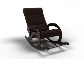 Кресло-качалка Тироль 12-Т-ГР (ткань/венге) ГРАФИТ в Салехарде - salekhard.ok-mebel.com | фото 1
