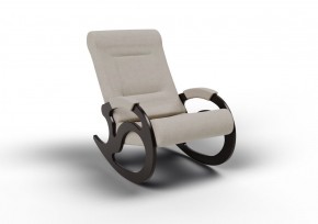 Кресло-качалка Вилла 11-Т-Ш (ткань/венге) ШОКОЛАД в Салехарде - salekhard.ok-mebel.com | фото 1