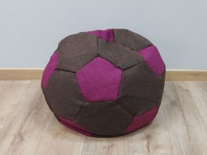Кресло-мешок Мяч S (Savana Chocolate-Savana Berry) в Салехарде - salekhard.ok-mebel.com | фото 1