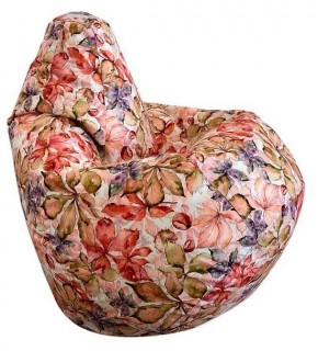 Кресло-мешок Цветы L в Салехарде - salekhard.ok-mebel.com | фото