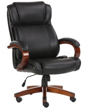 Кресло офисное BRABIX PREMIUM "Magnum EX-701" (дерево, рециклированная кожа, черное) 531827 в Салехарде - salekhard.ok-mebel.com | фото