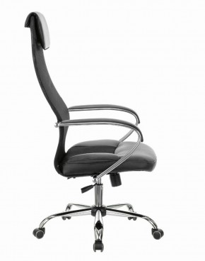 Кресло офисное BRABIX PREMIUM "Stalker EX-608 CH" (хром, ткань-сетка/кожзам, черное) 532091 в Салехарде - salekhard.ok-mebel.com | фото 2