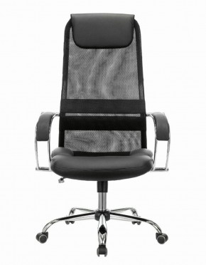 Кресло офисное BRABIX PREMIUM "Stalker EX-608 CH" (хром, ткань-сетка/кожзам, черное) 532091 в Салехарде - salekhard.ok-mebel.com | фото 3