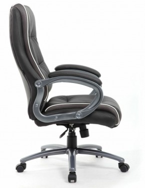 Кресло офисное BRABIX PREMIUM "Strong HD-009" (экокожа черная, ткань серая) 531945 в Салехарде - salekhard.ok-mebel.com | фото 3