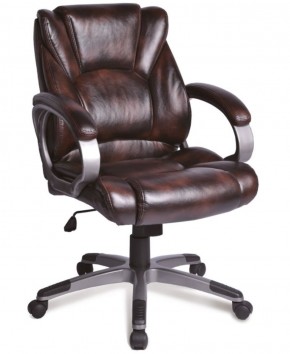 Кресло офисное BRABIX "Eldorado EX-504" (коричневое) 530875 в Салехарде - salekhard.ok-mebel.com | фото 1