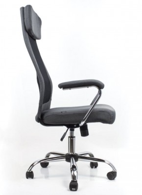 Кресло офисное BRABIX "Flight EX-540" (хром, ткань, сетка, серое) 531848 в Салехарде - salekhard.ok-mebel.com | фото 3