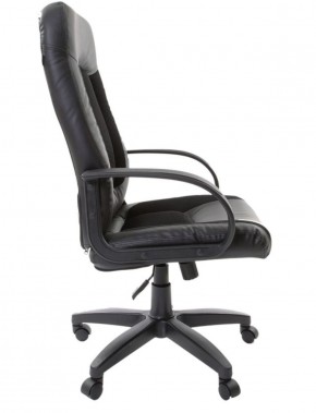 Кресло офисное BRABIX "Strike EX-525" (экокожа черная, ткань черная) 531381 в Салехарде - salekhard.ok-mebel.com | фото 3