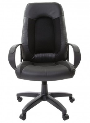 Кресло офисное BRABIX "Strike EX-525" (экокожа черная, ткань черная) 531381 в Салехарде - salekhard.ok-mebel.com | фото 5