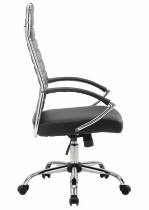 Кресло офисное BRABIX "Style EX-528", экокожа, хром, черное, 531947 в Салехарде - salekhard.ok-mebel.com | фото 3