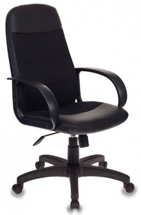 Кресло руководителя Бюрократ CH-808AXSN/LBL+TW-11 черный в Салехарде - salekhard.ok-mebel.com | фото