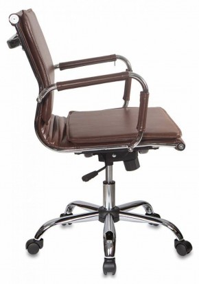 Кресло руководителя Бюрократ CH-993-LOW/BROWN коричневый в Салехарде - salekhard.ok-mebel.com | фото 2