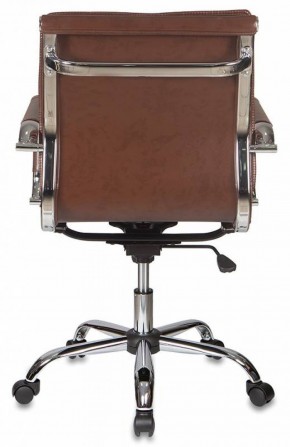 Кресло руководителя Бюрократ CH-993-LOW/BROWN коричневый в Салехарде - salekhard.ok-mebel.com | фото 4