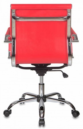 Кресло руководителя Бюрократ CH-993-LOW/RED красный в Салехарде - salekhard.ok-mebel.com | фото 4