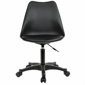 Кресло стул BRABIX "Eames MG-310 PL", пластик черный, экокожа черная, 532927 в Салехарде - salekhard.ok-mebel.com | фото