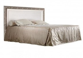 Кровать 2-х спальная (1,4 м) Тиффани штрих-лак/серебро (ТФКР140-1) в Салехарде - salekhard.ok-mebel.com | фото