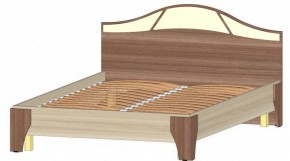 ВЕРОНА Кровать 1400 с основанием (ясень шимо комб.) в Салехарде - salekhard.ok-mebel.com | фото