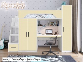 Кровать-чердак Тея (*Без Пенала) в Салехарде - salekhard.ok-mebel.com | фото 3