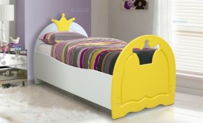 Кровать детская Корона (700*1400) МДФ матовый в Салехарде - salekhard.ok-mebel.com | фото 1