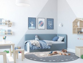 Кровать-диван Leonardo 160*70 (Голубой) в Салехарде - salekhard.ok-mebel.com | фото 6