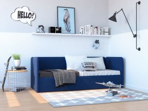 Кровать-диван Leonardo 160*70 (Синий) + боковина в Салехарде - salekhard.ok-mebel.com | фото 5