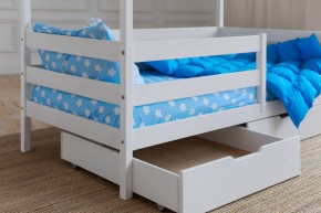 Кровать-домик 80*160 Белый в Салехарде - salekhard.ok-mebel.com | фото 5