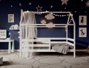 Кровать-домик 80*190 Белый (без ящиков) в Салехарде - salekhard.ok-mebel.com | фото