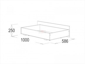 Кровать двойная Ольга 1Н + 2-а ящика (1400*2000) в Салехарде - salekhard.ok-mebel.com | фото 2