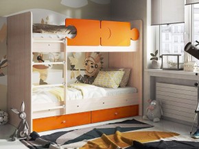 Кровать двухъярусная "Тетрис" (щиты) с бортиками + ящики в Салехарде - salekhard.ok-mebel.com | фото 5