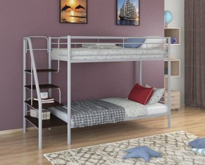 Кровать двухъярусная "Толедо" Серый/Венге в Салехарде - salekhard.ok-mebel.com | фото