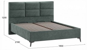 Кровать двуспальная Делана с ПМ Тип 1 в Салехарде - salekhard.ok-mebel.com | фото 4