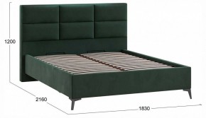 Кровать двуспальная Делана с ПМ Тип 1 в Салехарде - salekhard.ok-mebel.com | фото 4