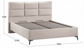 Кровать двуспальная Делана с ПМ Тип 1 в Салехарде - salekhard.ok-mebel.com | фото 4
