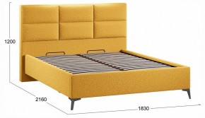Кровать двуспальная Делана с ПМ Тип 1 в Салехарде - salekhard.ok-mebel.com | фото 4