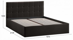 Кровать двуспальная Джоли с ПМ Тип 1 в Салехарде - salekhard.ok-mebel.com | фото 4