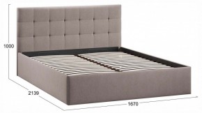 Кровать двуспальная Джоли с ПМ Тип 1 в Салехарде - salekhard.ok-mebel.com | фото 4