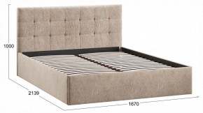 Кровать двуспальная Джоли с ПМ Тип 1 в Салехарде - salekhard.ok-mebel.com | фото 4