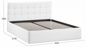 Кровать двуспальная Джоли с ПМ Тип 1 в Салехарде - salekhard.ok-mebel.com | фото 3