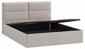 Кровать двуспальная Глосс с ПМ Тип 1 в Салехарде - salekhard.ok-mebel.com | фото 3