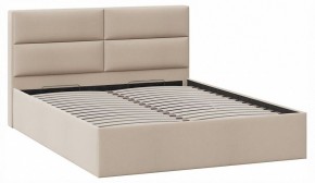 Кровать двуспальная Глосс с ПМ Тип 1 в Салехарде - salekhard.ok-mebel.com | фото 2