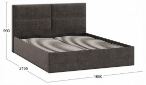 Кровать двуспальная Глосс с ПМ Тип 1 в Салехарде - salekhard.ok-mebel.com | фото 4