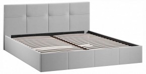 Кровать двуспальная Лора с ПМ в Салехарде - salekhard.ok-mebel.com | фото 2