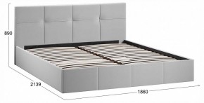 Кровать двуспальная Лора с ПМ в Салехарде - salekhard.ok-mebel.com | фото 4